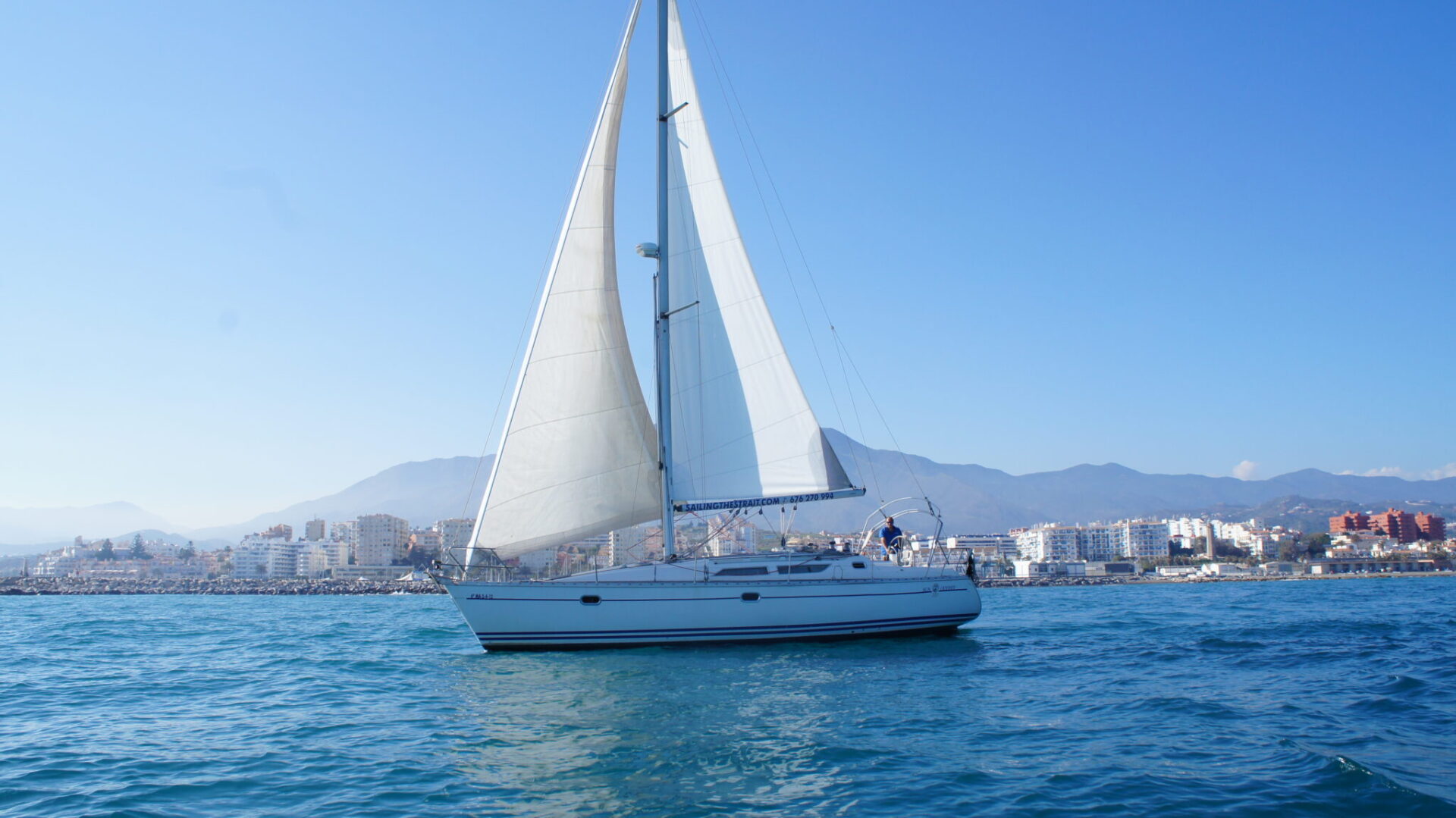 Sailing in Estepona