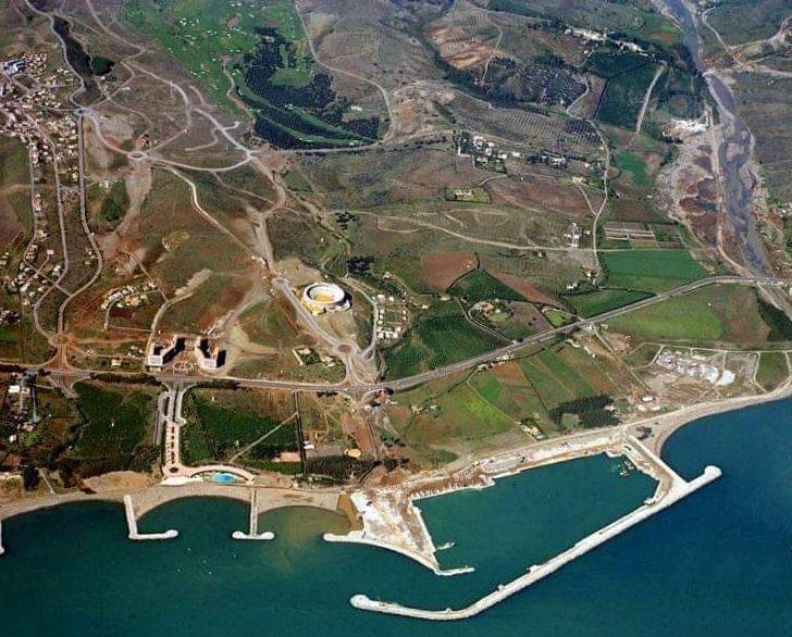 Aerial Photograph of Puerto Banús Under Construction 1969-70
