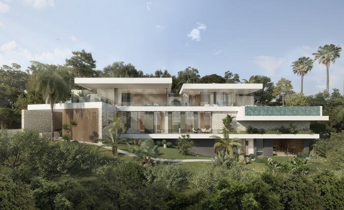 Villa avec vue sur la mer et la montagne à vendre à La Reserva de la Cala Golf