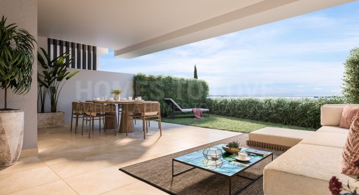 Апартамент на нижнем этаже на продажу в El Higueron, Фуэнхирола