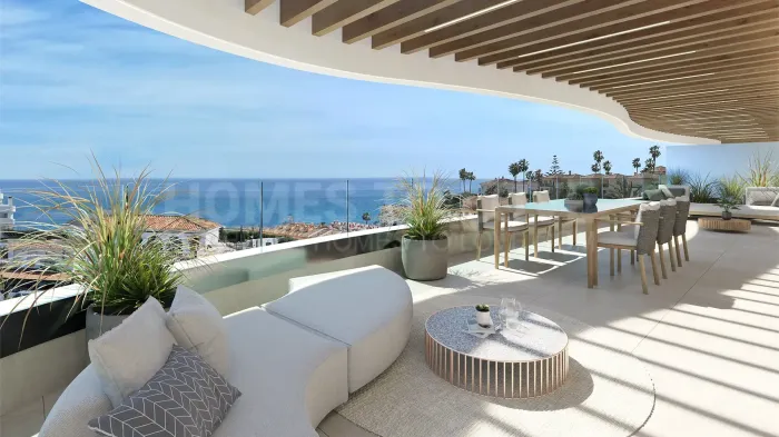 Homes with fascinating sea views