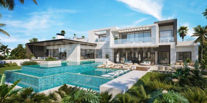 Excepcionales villas idénticas en construcción en parcelas excepcionales en El Paraíso