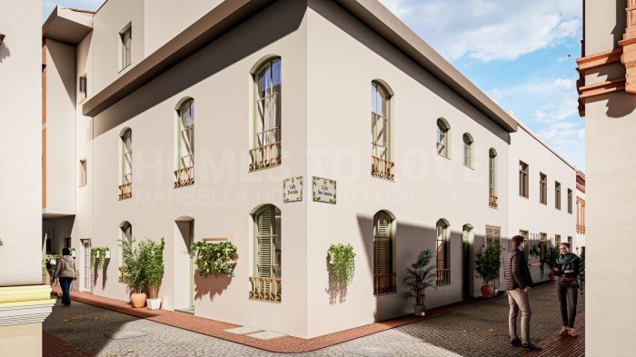 Townhouse, Old Town, with terrace