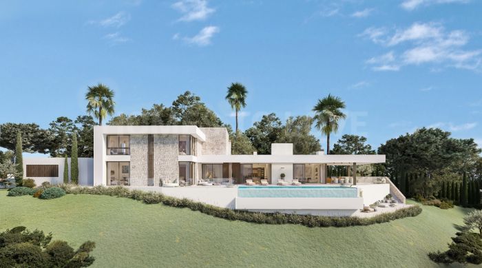 Villa de nueva construcción en venta en Mijas Costa, Málaga, España