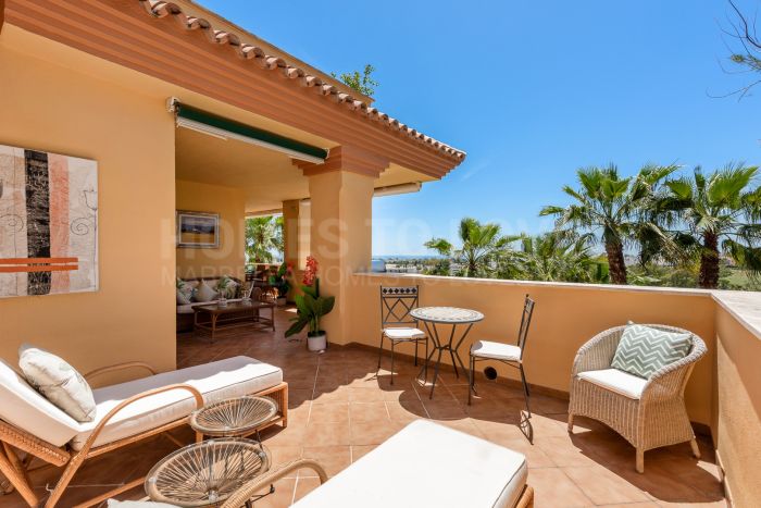 Appartement avec vue sur la mer en Nueva Andalucia,