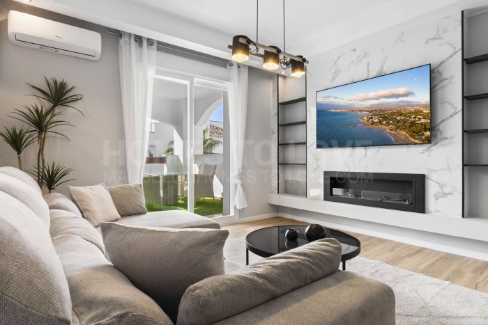 Appartement rez de chaussée à louer à court terme à Aloha Royal, Nueva Andalucia