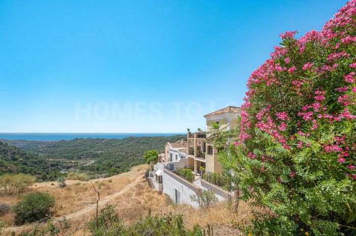 Spacieuse maison de ville avec sécurité 24h/24 et vues à vendre à Monte Mayor, Benahavis