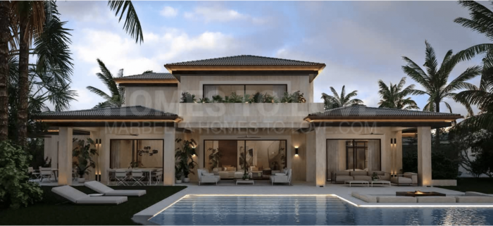 Projet Villa Lagos à Atalaya, La Alqueria – Golf en première ligne avec Panoramique Vue sur la mer du lac &