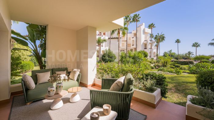 Apartamento en planta baja frente al mar en Bahía del Velerín
