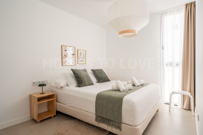 Appartement contemporain 2 chambres avec balcon à Las Lagunas, Fuengirola