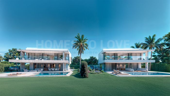 New Luxury Villas in Monte Biarritz with Partial Sea Views