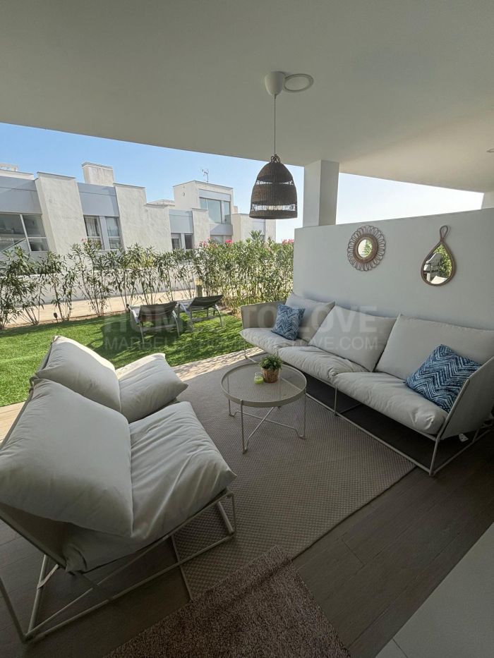 Long-Term Rental in Le Mirage, Cancelada – Modern 2-Bedroom Apartment with Private Garden