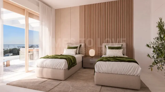 The sea as scenery, luxury as style