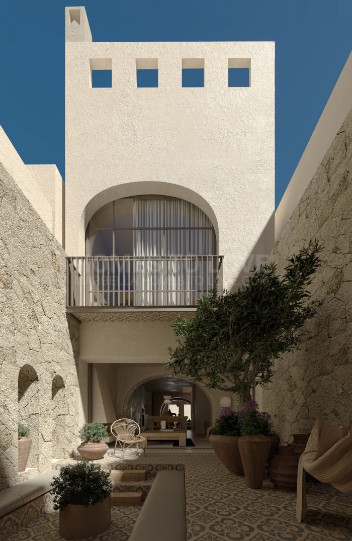 Propriété avec projet et licence approuvée au Triangle d'Or d'Estepona