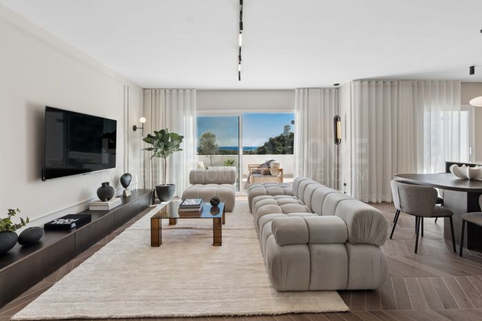 Vista Azul 4 - Un elegante y renovado Ático de 3 dormitorios con mar impresionante Vistas