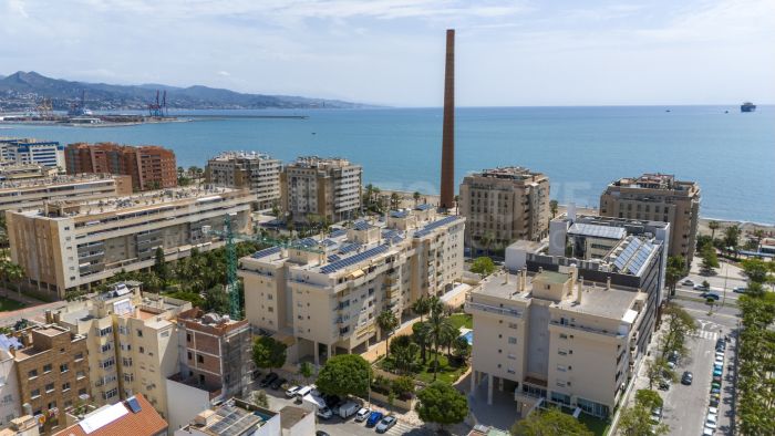 Milabeka, an exclusive boutique development of 10 contemporary residences just 200 metres from the beach in Málaga.