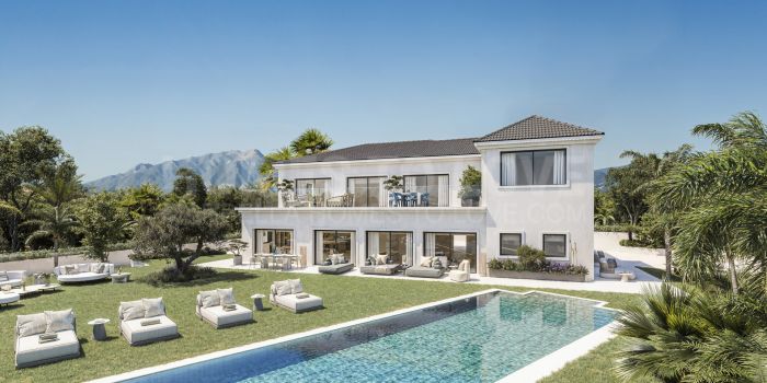 Villa Hortensia – Elegantes Wohnen mit Panorama-Meerblick in El Paraíso