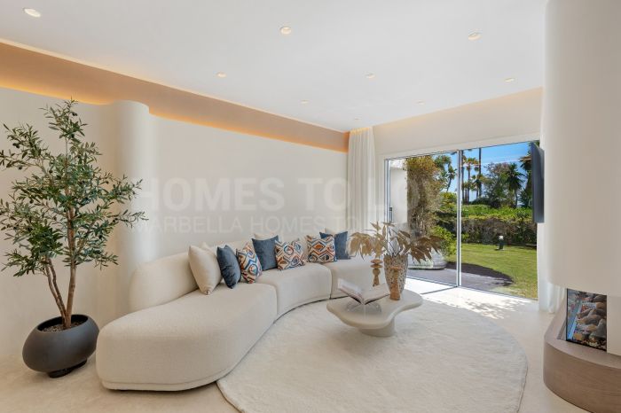 Apartamento en primera línea de playa con acceso directo al mar