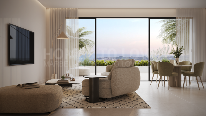Panoramic sea view apartment in a Prime Costa del Sol Location