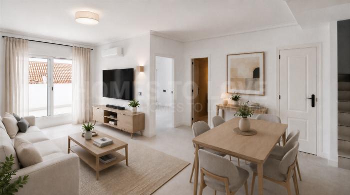 Spacieux appartement rénové à La Maestranza – 3 chambres, garage privatif et sécurité 24h/24 à Nueva Andalucía