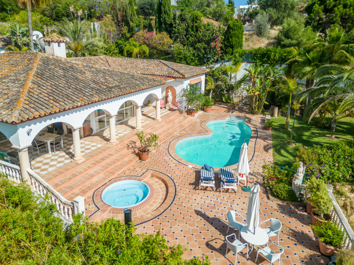 Villa de estilo andaluz en El Rosario