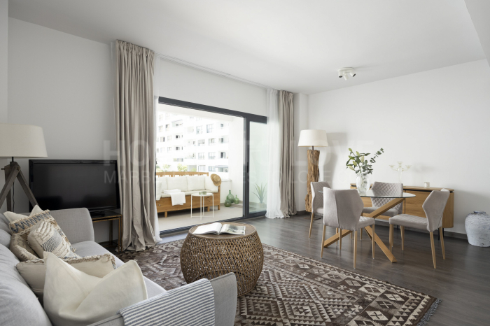 Un apartamento moderno en el corazón de Estepona