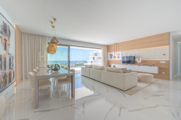 IMPRESIONANTE APARTAMENTO EN PLANTA MEDIA EN ESQUINA CON VISTAS PANORÁMICAS 