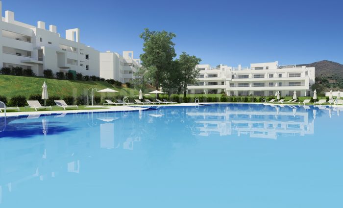 Solana Village, apartamentos y áticos contemporáneos para amantes del golf en La Cala Golf Resort en Mijas