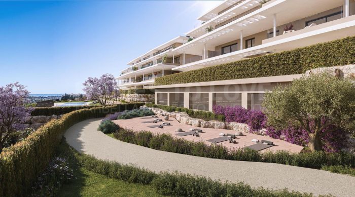 Capri, elegantes apartamentos y áticos con vistas al Mediterráneo en Estepona