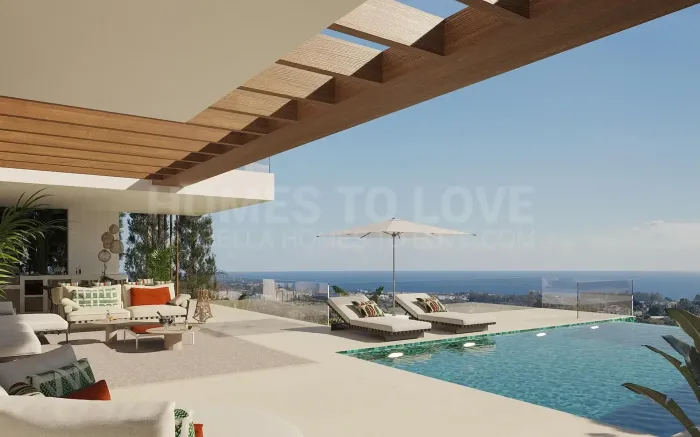 Lujosas villas en un entorno de paz