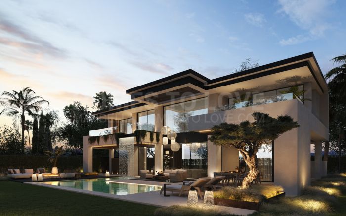 Impressive villas with panoramic views in Cortijo Blanco, San Pedro de Alcántara