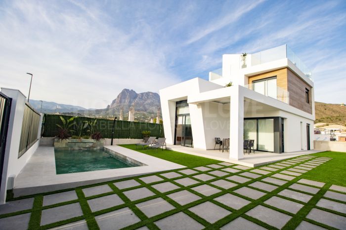 Villas Paula II, villas cómodas y modernas en Finestrat.