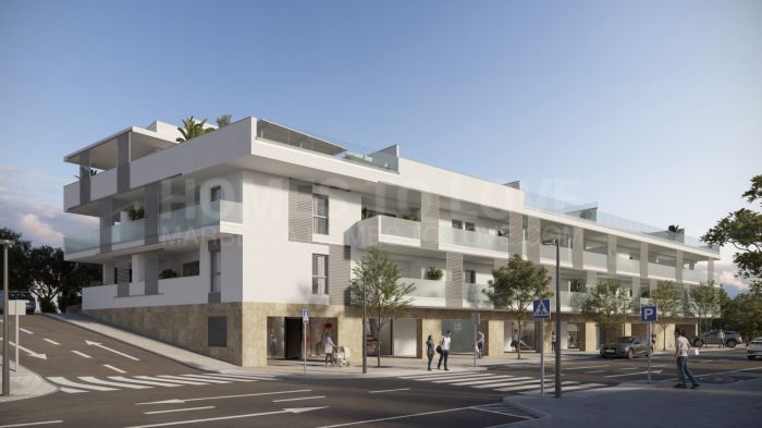 Zinnia, apartamentos modernos en un entorno urbano con vistas al mar en San Pedro de Alcántara.